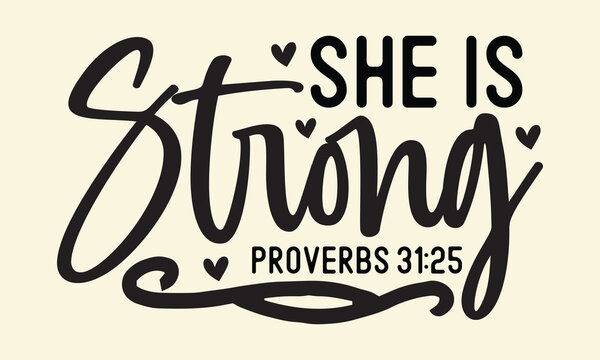 She is strong proverbs 31 25