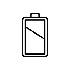 battery icon design, illustration design