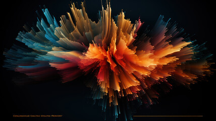 Data Technology Seamless Background, Abstract Digital Network