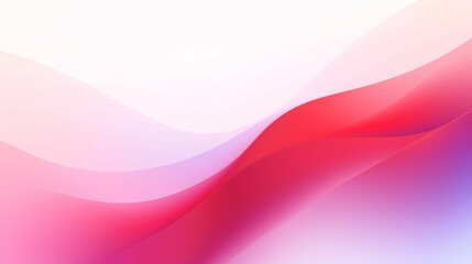 abstract background with smooth lines in pink, purple and white colors