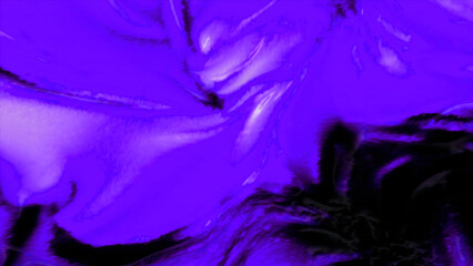 Fototapeta na wymiar Purple blots. Motion. Bright mixed blots that spread out made in computer graphics.
