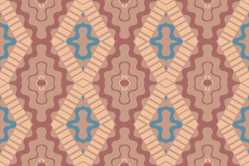 Ikat Damask Paisley Embroidery Background. Ikat Print Geometric Ethnic Oriental Pattern Traditional. Ikat Aztec Style Abstract Design for Print Texture,fabric,saree,sari,carpet.