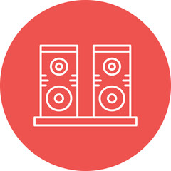 New Year Speaker Icon