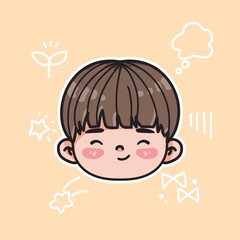 Cute Boy Illustration