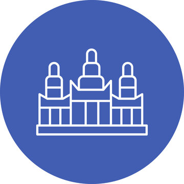 recommend clip art: Angkor Wat Icon