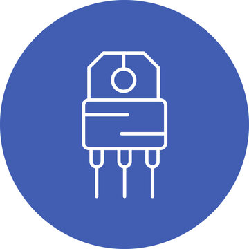 recommend clip art: Diode Icon