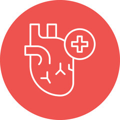 Obraz premium Organ Checkup Icon