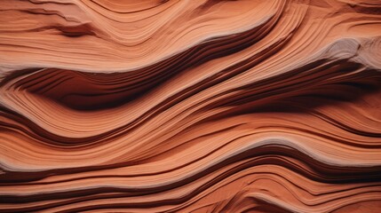 Abstract Wallpaper, seamless, soft curvy waves, wood colors, gradient, Wood carving layers, background