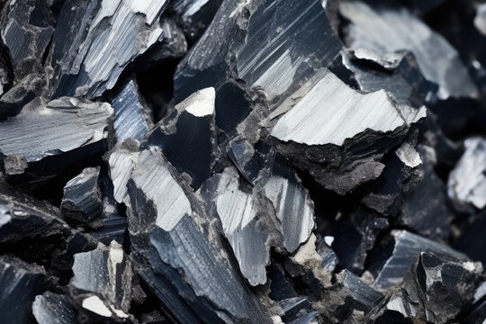 Glimmering Vanadium: An Intricate Tapestry of Metallic Brilliance - A Reflective Silvery-White Steel with a Metallic Sheen, Vanadium is an Industrial