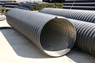Drainage Corrugated Pipe Land Drainage Pipe, Manufacture of plastic water pipes factory.
