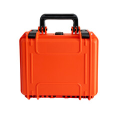 valise étanche fermée, sur fond transparent