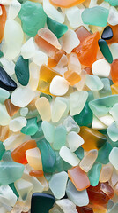 Wallpaper of colored Gem stones including one that is made of stone