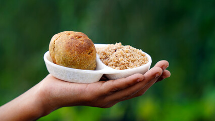 Daal Baati Churma is a popular Healthy food from Rajasthan, India.