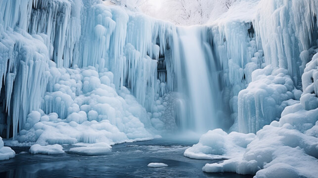 Frozen Waterfall 