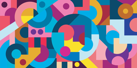 colorful abstract art for wall decoration