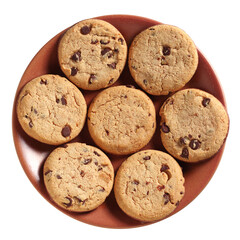 Cookies with chocolate