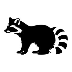 racoon silhouette