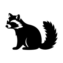 racoon silhouette
