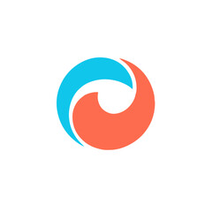 abstract circle logo