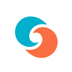 abstract circle logo