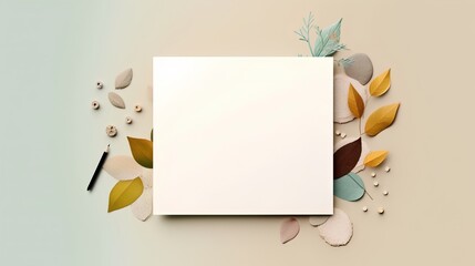 The concept of notebook journaling features a blank page with ample copy space for personal thoughts, ideas, or notes. Inviting the viewer to imagine their own words filling the page.