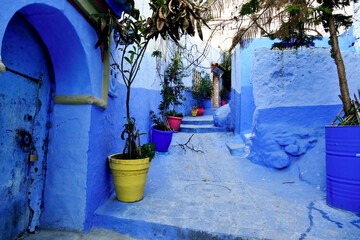 Chefchaouen, la citt&agrave; azzurra del Marocco.