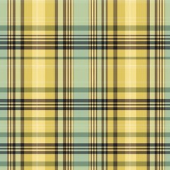 Tartan seamless pattern background in yellow, green. Check plaid textured graphic design. Checkered fabric modern fashion print. New Classics: Menswear Inspired concept.