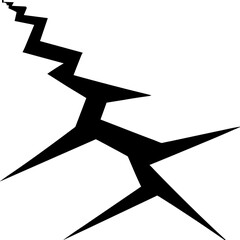 pattern of cracks in the ground, png