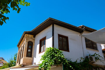 Fototapeta na wymiar Traditional houses and buildings in Beypazari district of Ankara