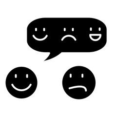 Fototapeta premium Emoticon Icon