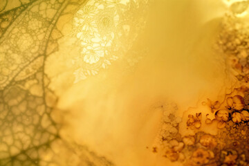 Amber abstract background. Decorative gold sun background. - obrazy, fototapety, plakaty