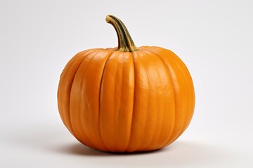 Obraz premium Halloween Pumpkin on White Background