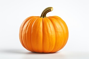 Fototapeta premium Halloween Pumpkin on White Background