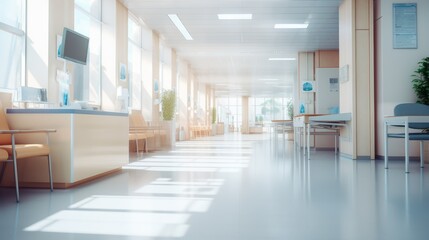 Interior of a hospital