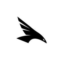 Simple bird logo collection. Monoline bird logo template. bird monogram logo with circle template. trendy bird logo combined with circle.