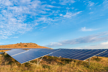 Solar panels located in Adelaide suburban area, South Australia