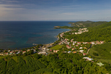 Fototapeta na wymiar Presqu'île de la Caravelle en Martinique