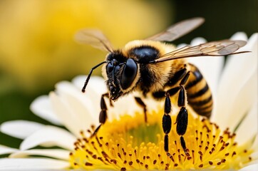 Close-Up View of an Amazing Pollinator