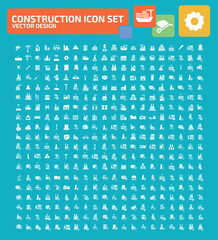 Construction And Factory Vector Icon Set
