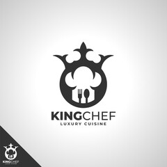 Chef King - Royal Chef Master Logo
