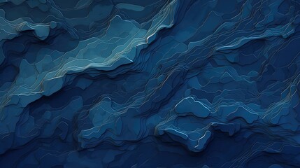 background marine topographic map illustration abstract line, contour ocean, digital sea background marine topographic map