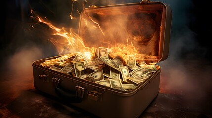 Money background wallpaper design, financial concept, rich, coins, cash, wealth, economy