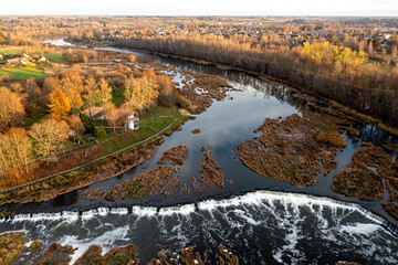 Venta Rapid waterfall - Ventas Rumba, the widest waterfall in Europe