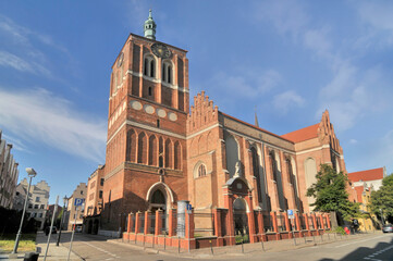 Fototapeta premium Church of Saint John in Gdańsk, Poland