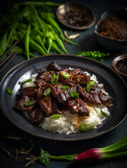 STYLE Shot from above GENRE healthy EMOTION rust, generative ai.