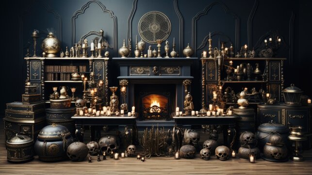Halloween background. 