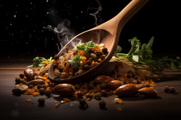 food photographer hired to shoot a closeup, generative ai.