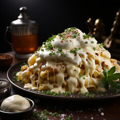 Food ART STYLE Studio Photog, generative ai.