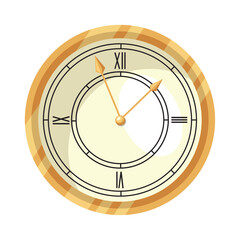 Fototapeta premium golden watch icon
