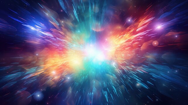 space abstract particle nova illustration universe, background light, energy element space abstract particle nova